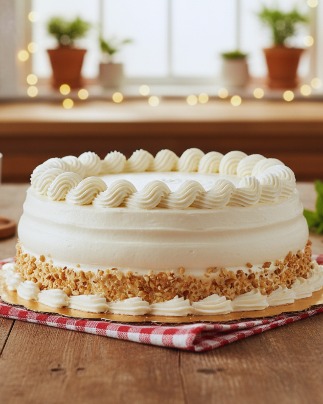 Tradicional de vainilla con almendras
